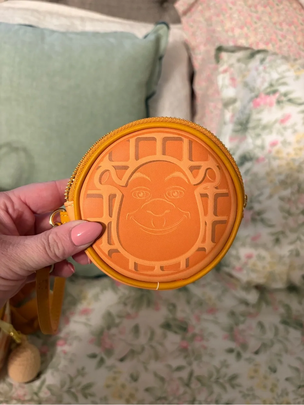 Loungefly Orange Shrek Round Coin Purse